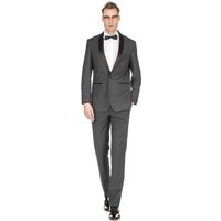 Costume Tuxedo Slim Fit Gris Charbon pour Hommes — Costumes et vestons pour hommes
