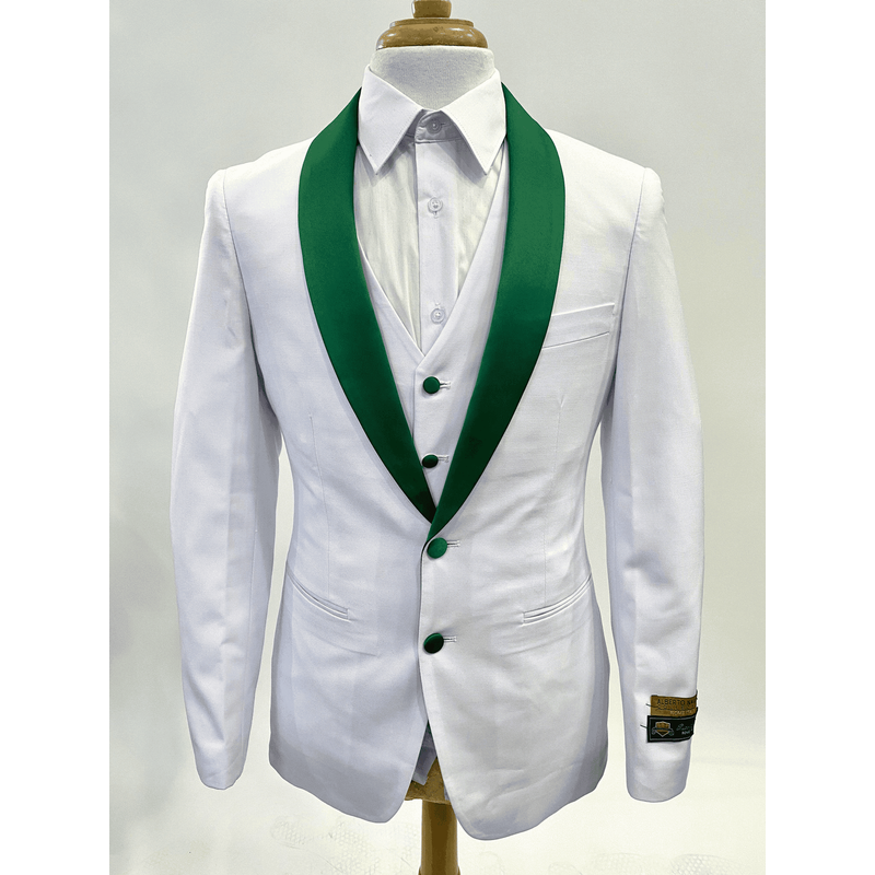 Costume de bal vert foncé — Costumes et vestons pour hommes