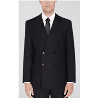 Hommes Noir Double seins — Costumes et vestons pour hommes
