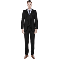 Veste de costume moderne ajustée noire pour homme — Costumes et vestons pour hommes