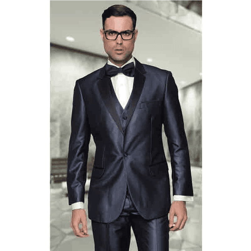 Costumes bleues lumineuses — Costumes et vestons pour hommes