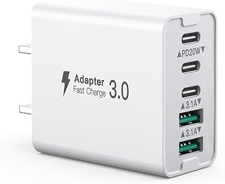 Chargeur mural USB C 50W adaptateur de charge rapide 5 ports — Chargeur Rapide Usb C
