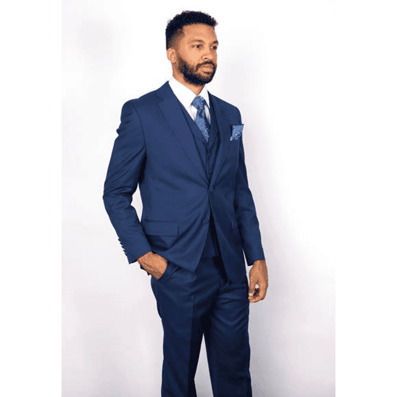 Costumes bleues lumineuses — Costumes et vestons pour hommes