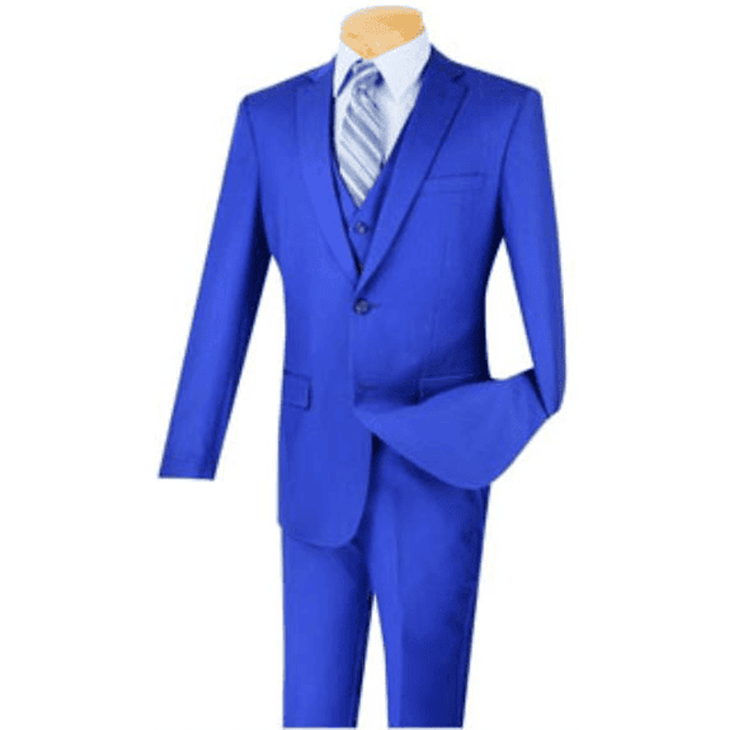 Bright Blue Men's Suits — Mens Suits & Blazers