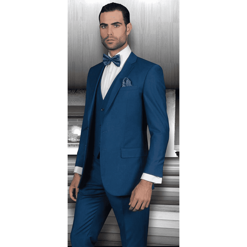 Costumes bleues lumineuses — Costumes et vestons pour hommes