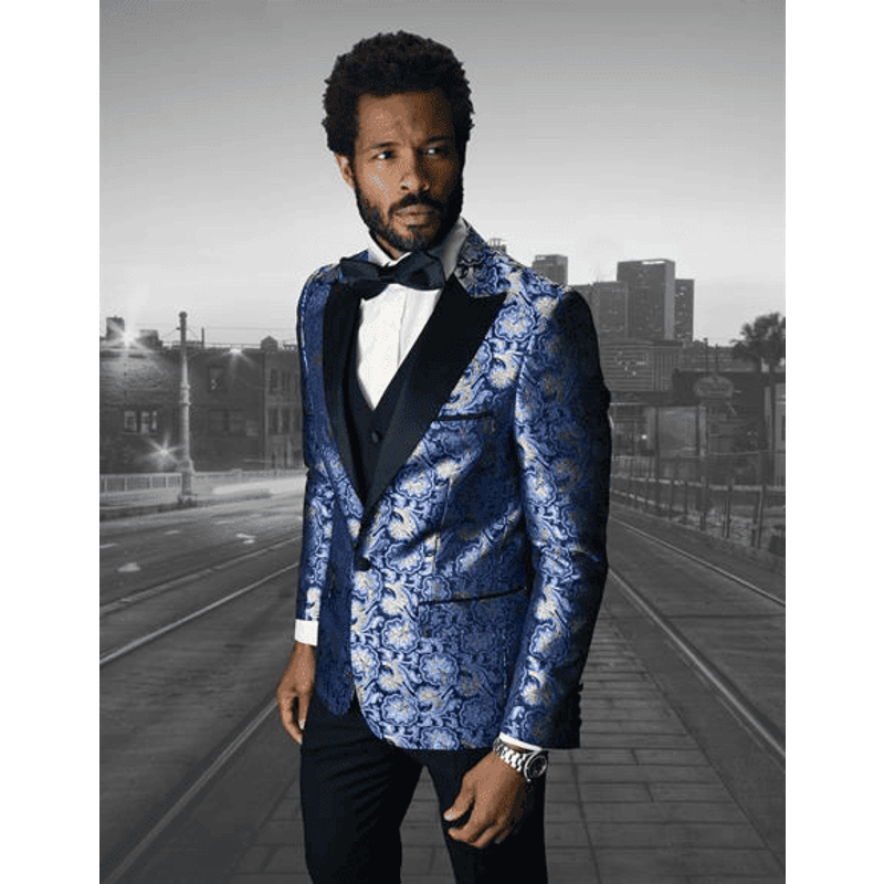Bright Blue Men's Suits — Mens Suits & Blazers