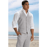 Ensemble de pantalons et de vestons de lin