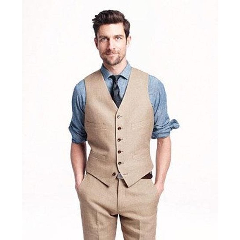 Ensemble de pantalons et de vestons de lin — Accessoires de mode