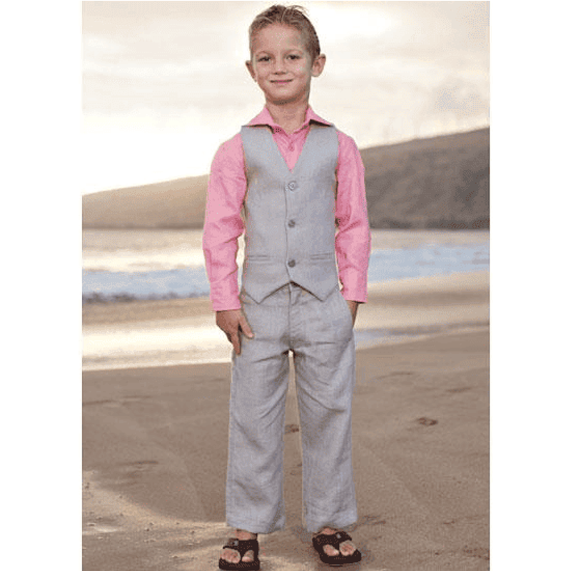 Linen Vest and Pants Set by AlbertoNardoniStore — Fashion Accessories