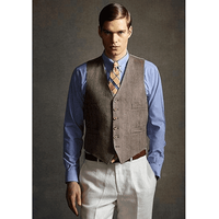 Ensemble de pantalons et de vestons de lin