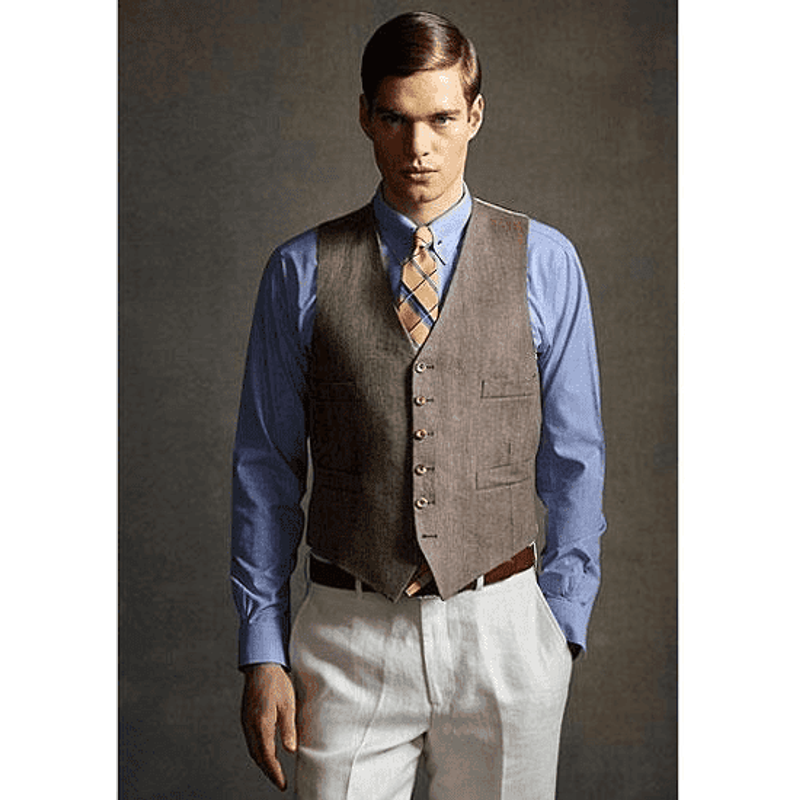 Ensemble de pantalons et de vestons de lin — Accessoires de mode