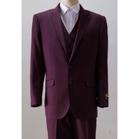 Costume de bal ajusté bourgogne — Costumes et vestons pour hommes