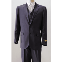 Costume de bal ajusté - Gris sur mesure