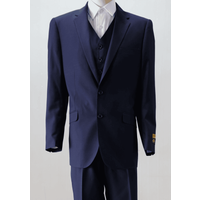 Veste de bal ajustée - Marine sur mesure
