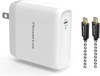 Chargeur mural rapide USB C PowerLot 100W avec PD et GaN