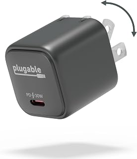 Plugable 30W USB-C GaN Charger for Fast Charging Devices — Fast Charger Usb C