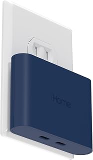 iHome Multiport 40W USB-C Charger Dual Fast Charging Wall Adapter — Fast Charger Usb C