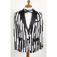 Tuxedo à rayures par AlbertoNardoniStore — Costumes et vestons pour hommes