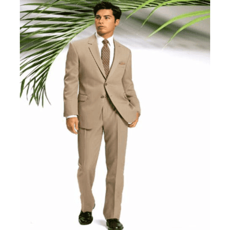 Suit Tan d'été — Costumes et vestons pour hommes