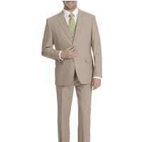Tan Summer Suit for Men by AlbertoNardoniStore