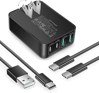 USB C Fast Charger Block 40W 4-Port PD3.0 Wall Charger — Fast Charger Usb C