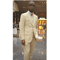 Alberto Nardoni Summer Tan Suit