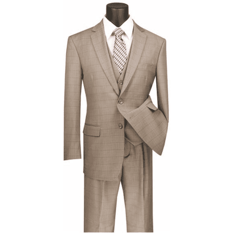 Suit Tan d'été — Costumes et vestons pour hommes