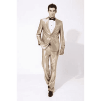 Alberto Nardoni Summer Tan Suit — Mens Suits & Blazers