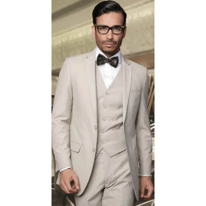 Suit Tan d'été — Costumes et vestons pour hommes