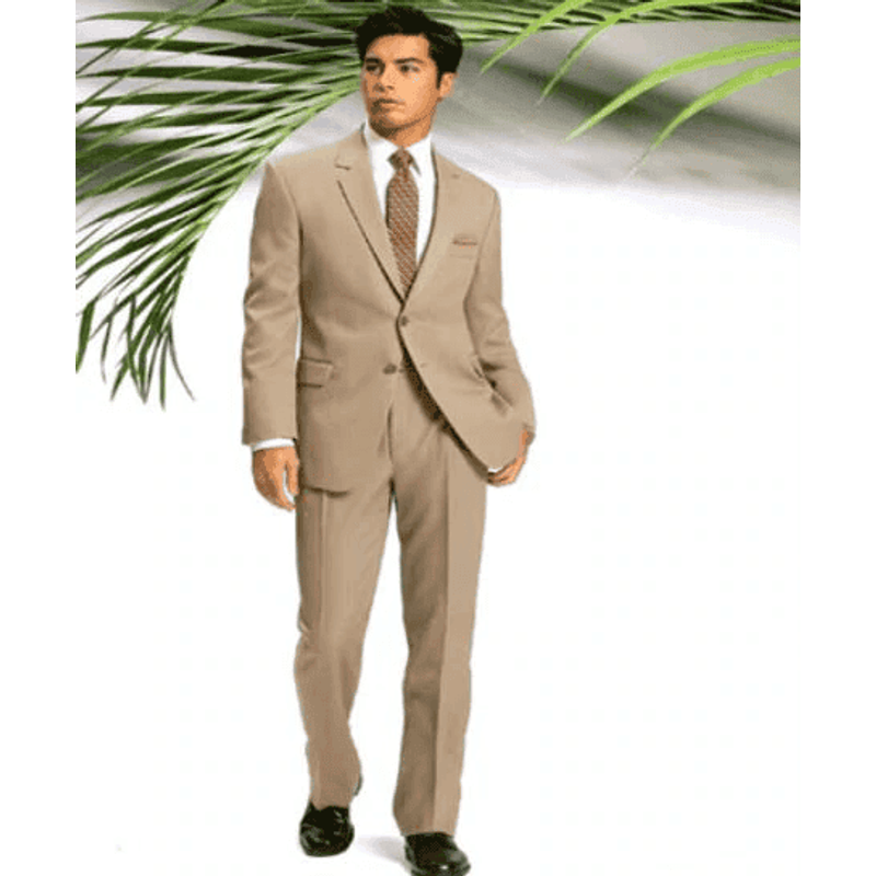 Suit Tan d'été — Costumes et vestons pour hommes