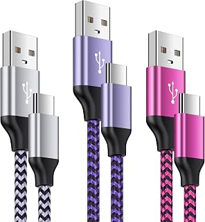 USB Type C Fast Charging Cable 3 Pack for Android Phones — Fast Charger Usb C