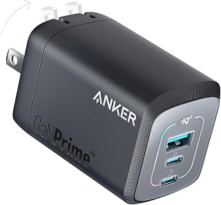 Anker Prime 100W USB C Charger, 3-Port GaN Wall Charger — Fast Charger Usb C