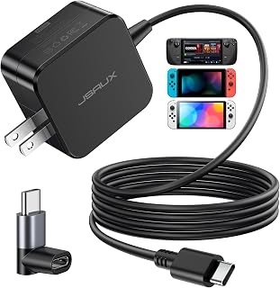 Chargeur mural JSAUX 45W USB-C avec câble de 5 pieds pour charge rapide — Chargeur Rapide Usb C