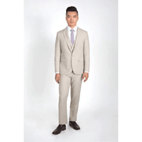 Tuxedos pour hommes en tan pour garçons d'honneur — Costumes et vestons pour hommes