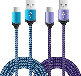 2-Pack 6Ft USB Type C Fast Charging Cable for LG Devices — Fast Charger Usb C