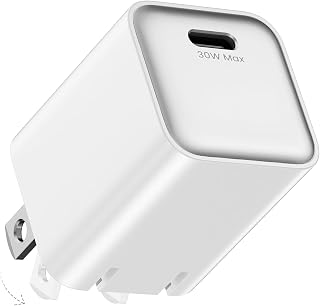 Chargeur mural USB C wegear 30W - Chargeur rapide compact avec GaN III