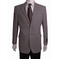 Alberto Nardoni Men's Brown Checkered Blazer — Mens Suits & Blazers