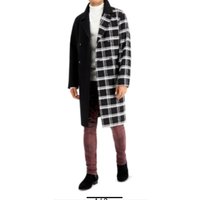 Manteau en Plaid Brun pour Hommes AlbertoNardoniStore