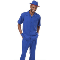 Alberto Nardoni Men's Sky Blue Linen Suit