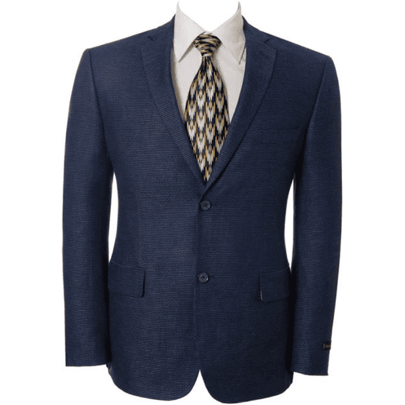 Alberto Nardoni Men's Sky Blue Linen Suit — Mens Suits & Blazers