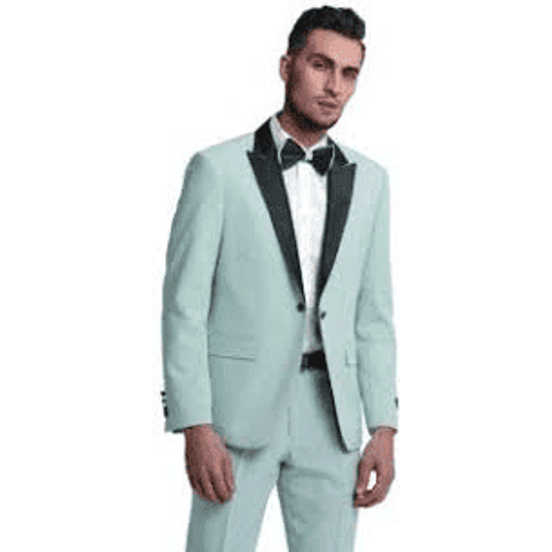Tuxedo de marié vert sauge — Costumes et vestons pour hommes