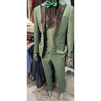 Sage Green Wedding Suit by AlbertoNardoniStore