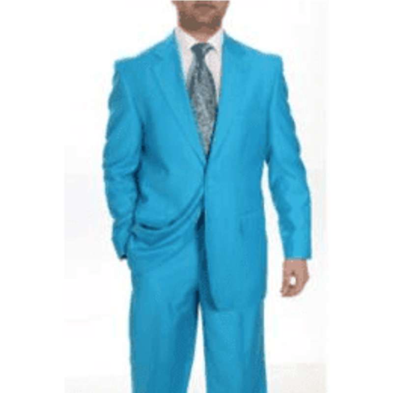 Veste Ultra Slim Fit Bleu Tiffany pour Prom et Mariages — Costumes et vestons pour hommes