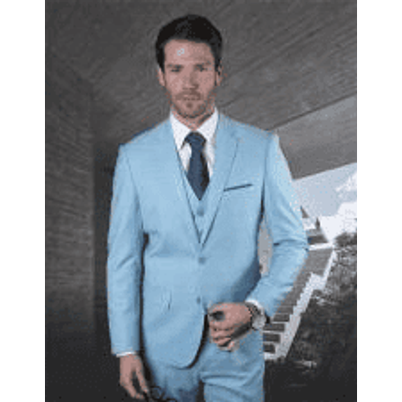 Costume bleu Tiffany — Costumes et vestons pour hommes