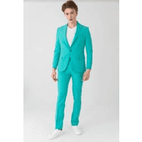 Tiffany Blue Men's Suit — Mens Suits & Blazers