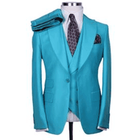 Costume bleu Tiffany