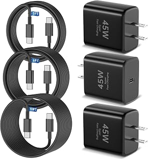 Chargeur rapide Susnwere 45W Type C avec 3 câbles USB C — Chargeur Rapide Usb C