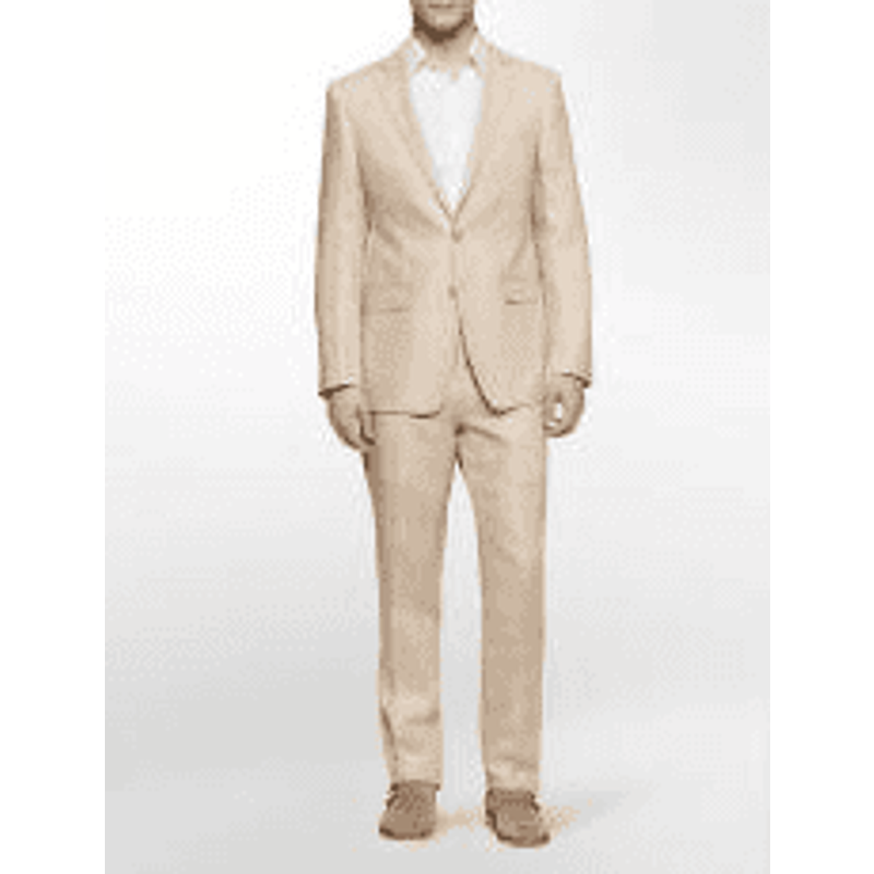 Costume de lin pour hommes Tan — Costumes et vestons pour hommes