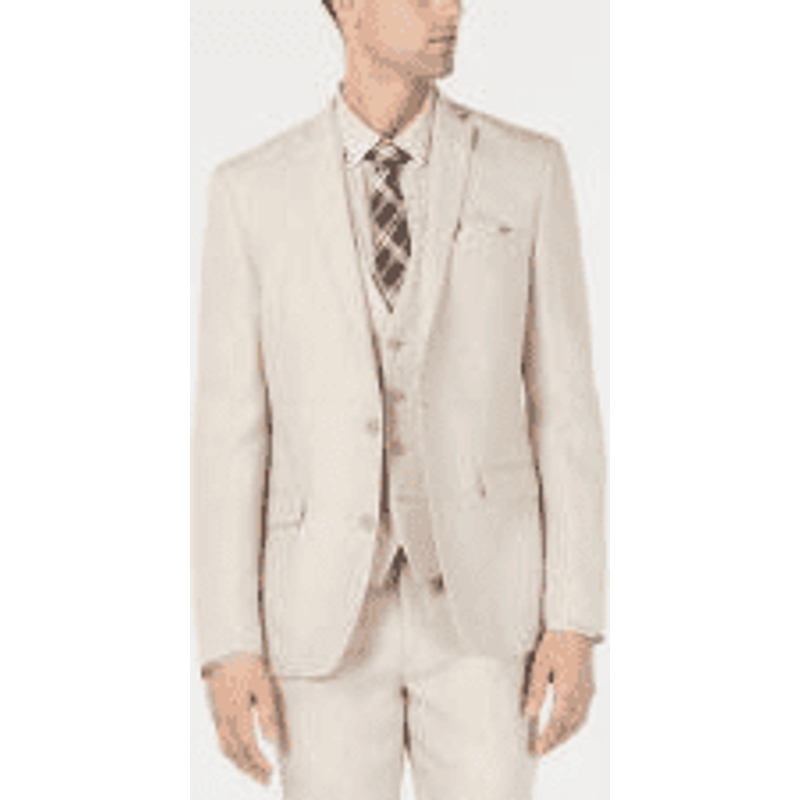 Costume de lin pour hommes Tan — Costumes et vestons pour hommes