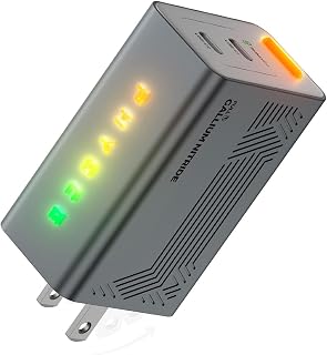 67W RGB Eco Fast Charger - 2-Port Type C Power Adapter — Fast Charger Usb C